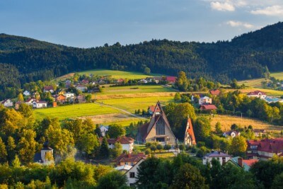 Kamionka Wielka blisko Nowego Sącza